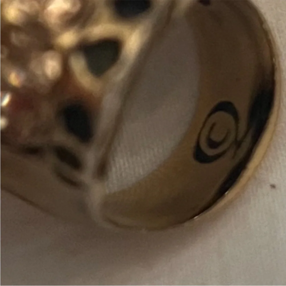 Alexander McQueen Honeycomb Skull Bee Ring - Picture 13 of 17